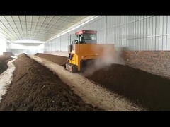 Automatische crawlercompost-turnerapparatuur