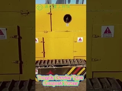 compostdraaier van het crawlertype