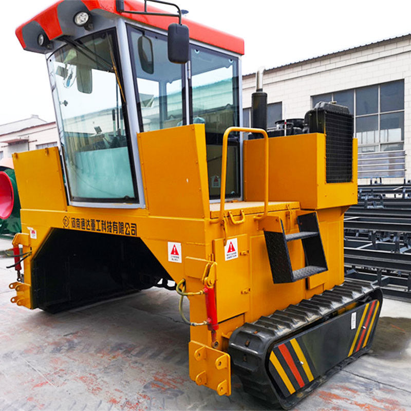 500-700 M3/H-het Type van Zwadeturner fermentation compost equipment crawler
