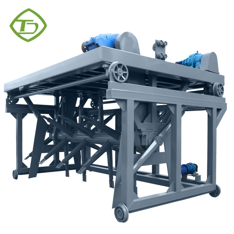 Groen Groeftype Compost Turner Chicken Manure Compost Machine