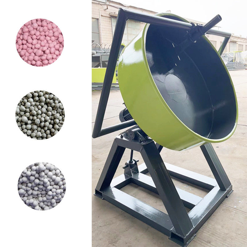 Efficiënte Organische Machine 6mm van de Meststoffengranulator Pan Animal Manure Disc Granulator