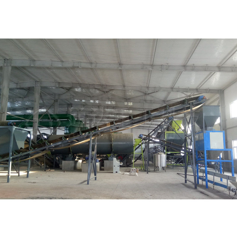 20 Tons/H-de Productielijnmachine van de Meststoffengranulator voor Organische Korrels