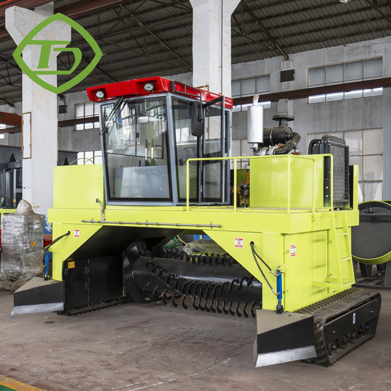 Biologisch afval compost van het type kruipend afval en volledig hydraulisch kippenmestcompost