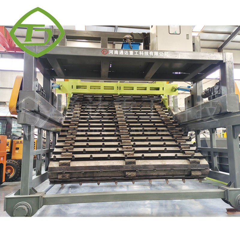 Kettingplaat type Compost Turner Rapid Composting Machine Organisch dierlijk afval