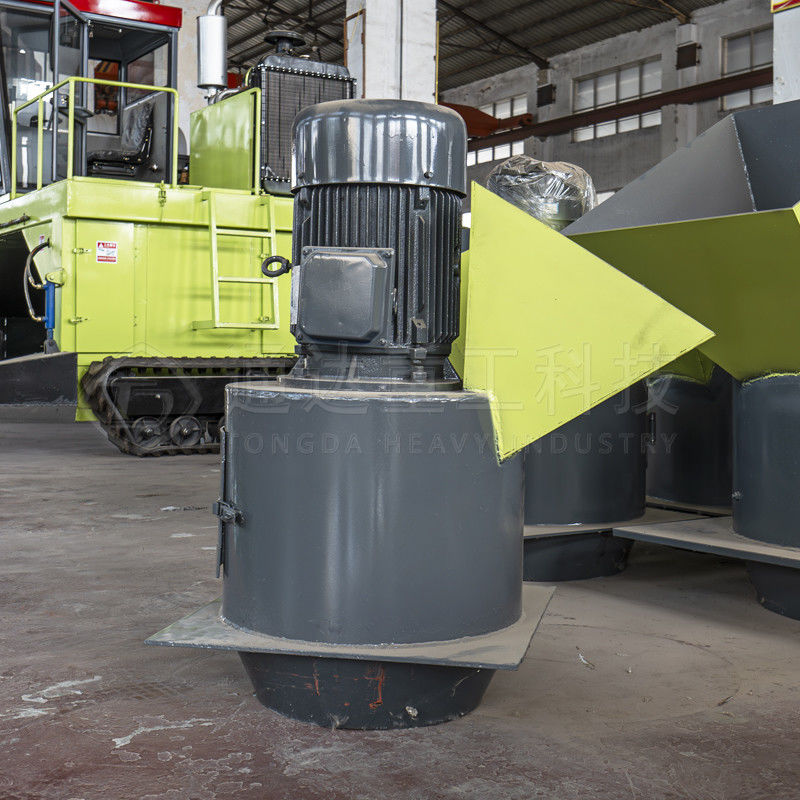 Kettingtype meststofbreker machine dierlijk afval compost 15 ton/uur