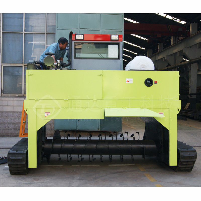 Automatische crawler-type compost-omvormer voor organische mest