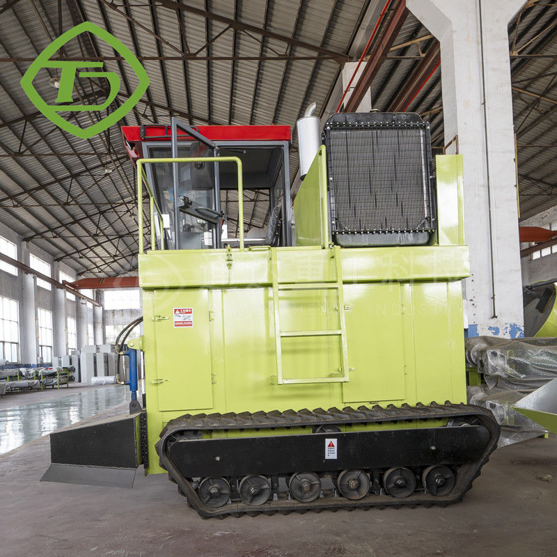 Crawler type mestverwerker, compostverwerkingsapparatuur 2200r/min
