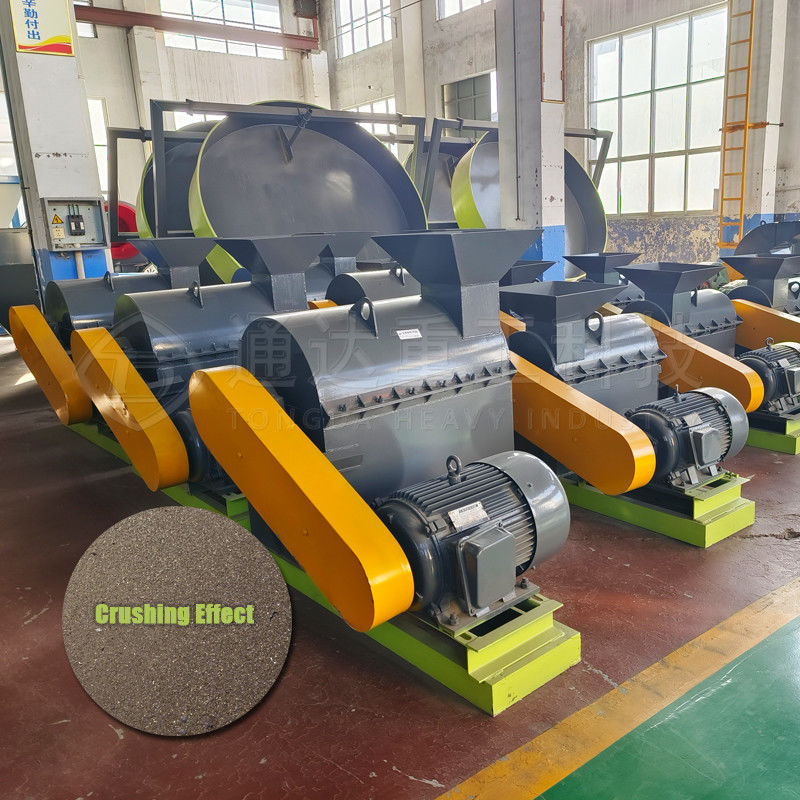 Horizontaal type schacht-inslagbreker machine halve natte materiaalbreker