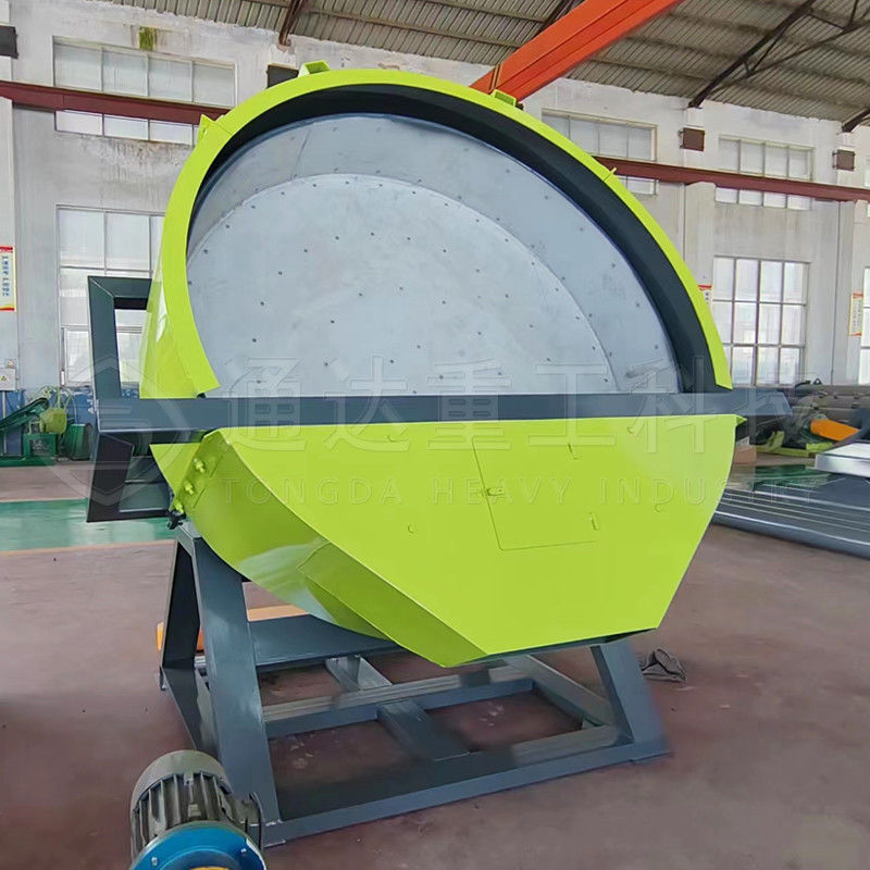 Veelgebruikte 1,2-1,5t/h meststof schijf granulaatmachine voor het maken van meststof korrels
