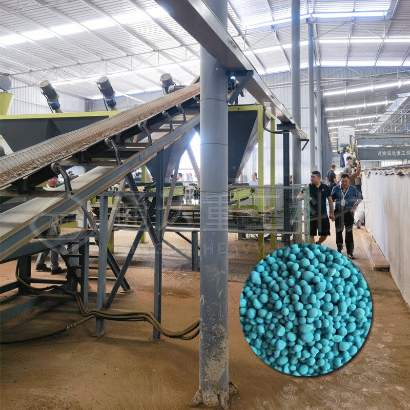1-10 t/h meststof roterende trommelmachine koeienmest organische meststof productielijn apparatuur