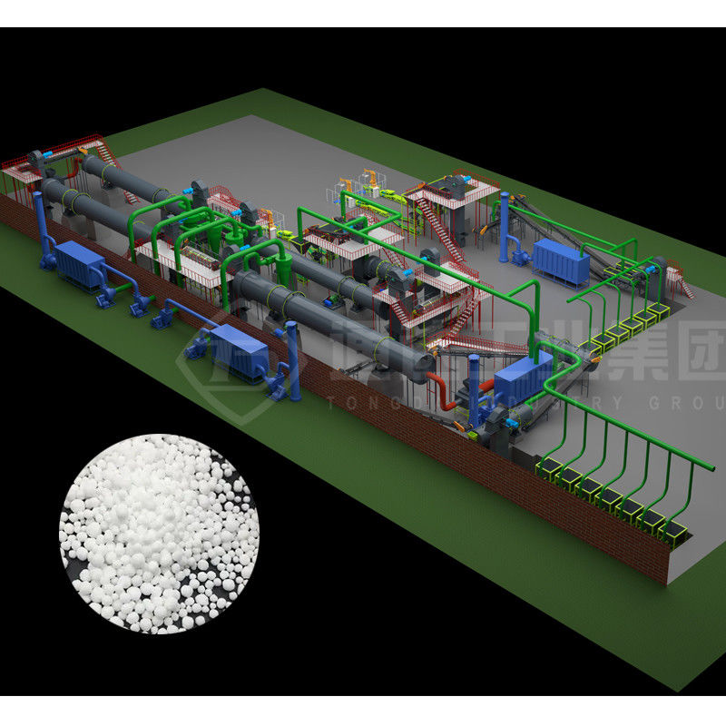 Productielijn voor pellets van biologische meststoffen voor dierlijke kippenmest