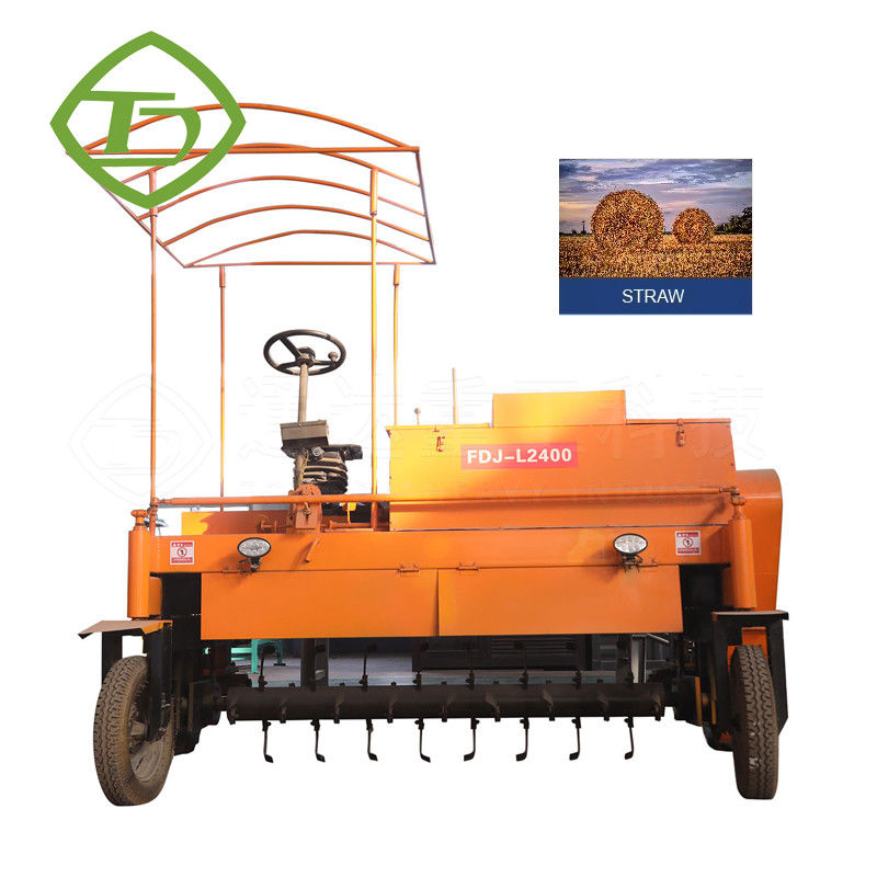 Organisch afval recyclen Compost-turner voor meststoffen verplaatsend type Compost-turner voor organisch afval