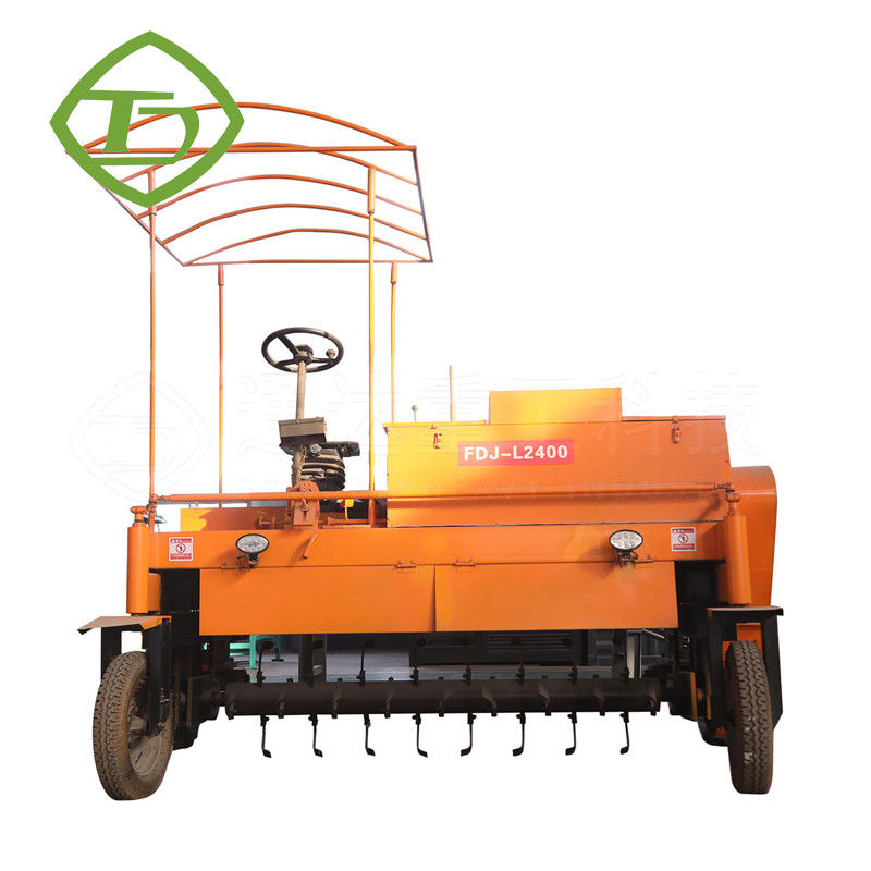 Verplaatsbaar type Compost Turner Compostmestmachine Champignon Compostmengmachine