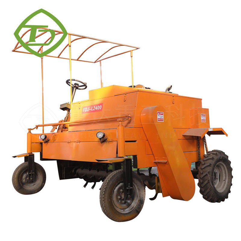 Organisch afval recyclen Compost-turner voor meststoffen verplaatsend type Compost-turner voor organisch afval